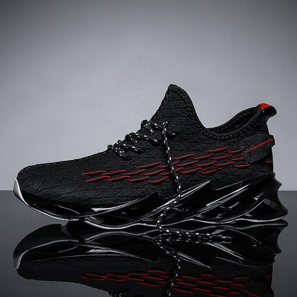 

men's casual shoes for man sneakers brand sports jogging footwear outdoor fashion mesh lightweight breathable running shoes 2020, Black