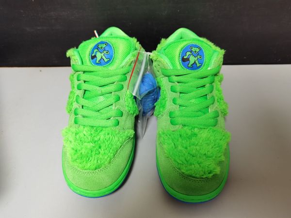 

runner lowdunks green bear sneakers running shoes men's shoes cj5378-300