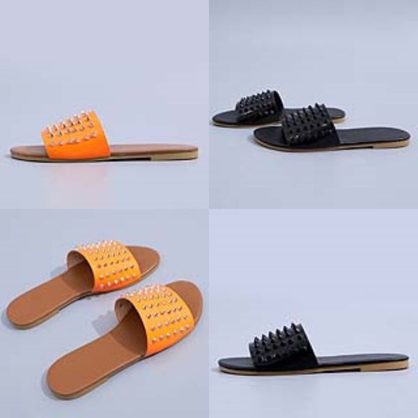 

pgxxzlx 2020 new women slippers fasion woven slippers slippers square toe plus size women soes deners eels t61#818#590, Black