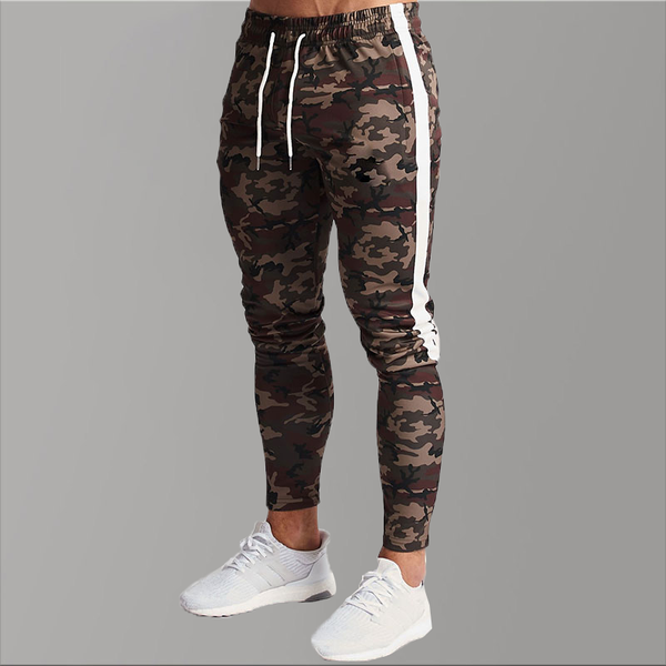 

summer streetwear camouflage pants men joggers hip hop tactical pants camo elastic waist fitness men clothing 2020, Black