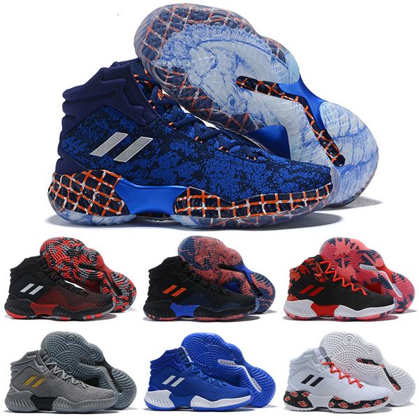 

new new arrival pro bounce kids basketball shoes for good qaulitys multicolor shoes sneakers sports mens trainers, Black