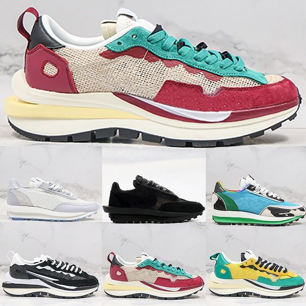 

nike sacai ldv waffle пегас ldv вафельный мужчины женщины кроссовки dio коренастый dunky тройной черный белый нейлон высокого качества мужск, White;red