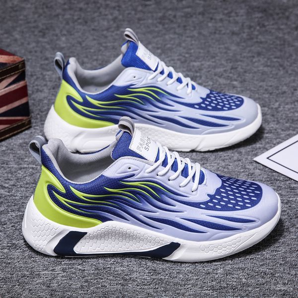 

повседневная обувь mesh кроссовки мода дышащей light открытого footwears досуг мужские спорт adult плоского каплепадение горячих спортивной, Black