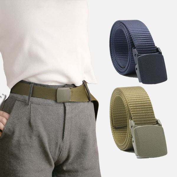 

waist belt outdoor sports tactical canvas waistband lumbar waist support fitness belt men women, Black;brown