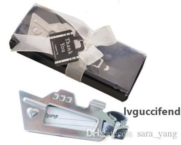 

500pcs wedding favor gift and giveaways for guest -- destination love cruise ship luggage tag party souvenir lin4803