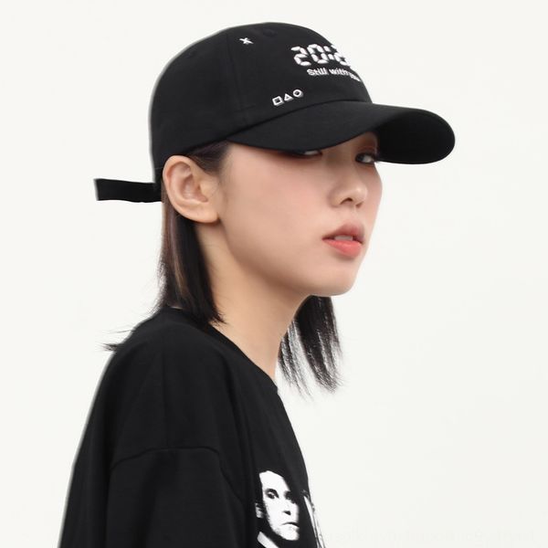 

nl8ez 2020 new fashionable embroidery embroidered baseball cap korean style internet red tide brand all-match hip-hop letter sun hat childre, Blue;gray