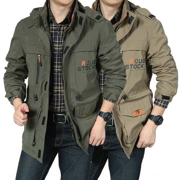 

086 autumn outdoor jacket for men thin solid color quick-drying waterproof large size jacket for men, Blue;black