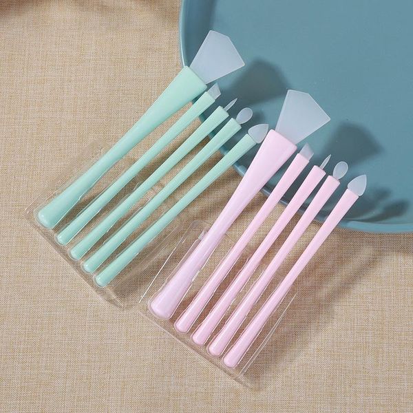 

5packs/set multi-function Hydrotherapy Eyeliner wholesale lot light and breathable Lip and Eyebrow Brush High quality Silicone brush