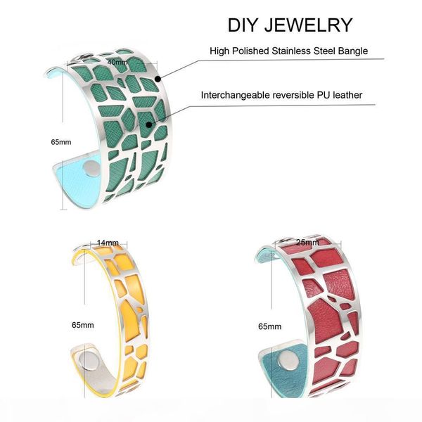 

cremo love bracelets diy jewelry for women stainless steel bracelets & bangles crystal steel color women jewelry gift, Black