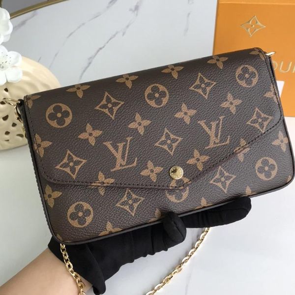 

new arrival trend womens leather chain crossbody bag sac bandouli Ã¨re wallet purses envelope handbag luxury designer ladies shoulder bags