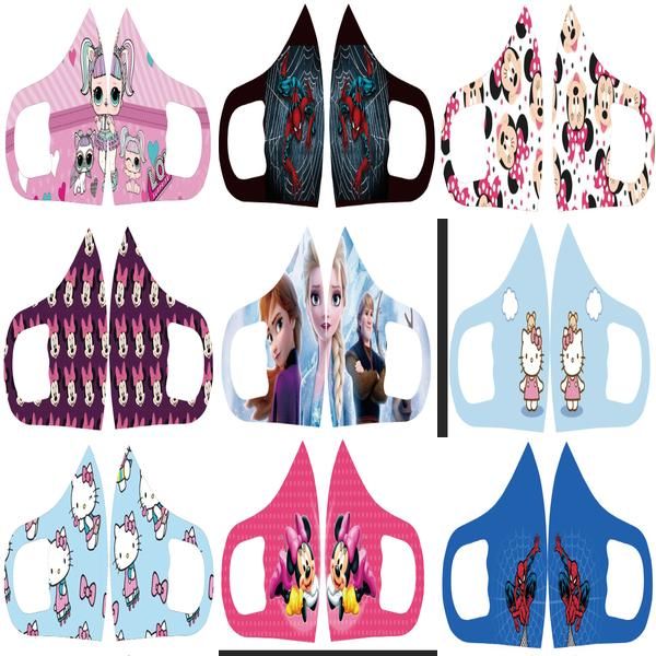 

stretch маска дизайнерские маски personnage de dessin anime face mask нос лица рот защита dhl моющийся многоразовый маска idfky otsweet, Black