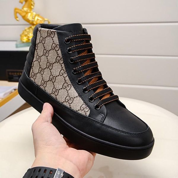 

fashion sneakers flats mens shoes luxury design leather big size breathable design mens shoes fashion type winter scarpe da uomo ankle boots