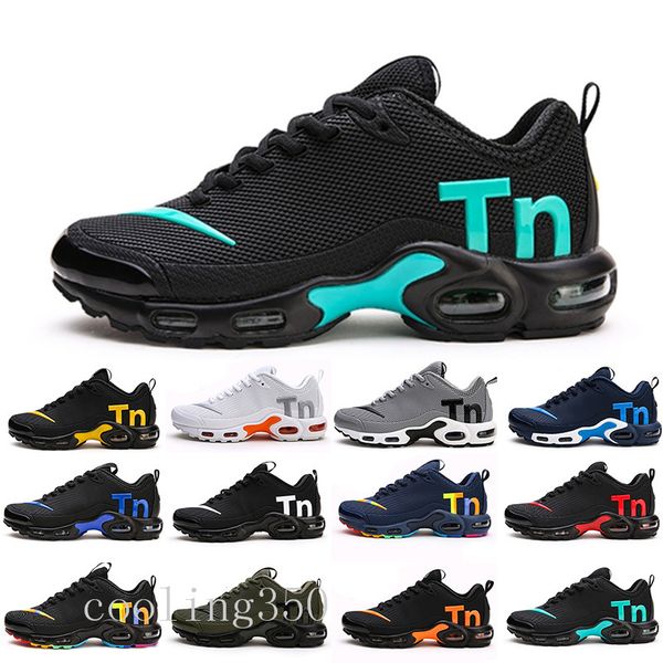 

2020 tn tuned plus kpu ртутную тренажер для мужчин женщин кроссовок спортивной обуви air подошва кроссовки m9iuy, Black