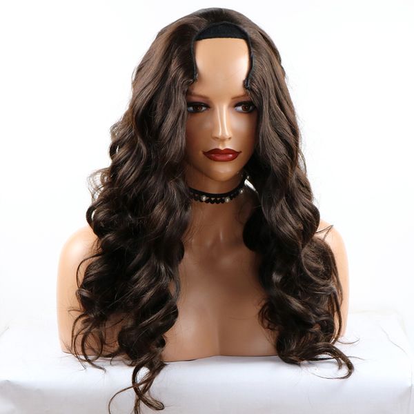 

4x4 кружева закрытие парики человеческих волос бразильское объемная волна парики шнурка для черных женщин pre сорванные с младенцем волос 15, Black;brown