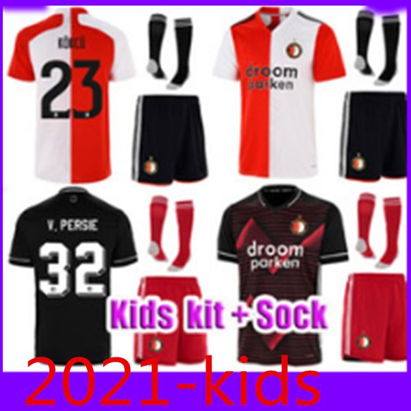 

adults and kids 20 21 feyenoord soccer jersey kokcu football shirt berghuis camiseta de futbol jorgensen camiseta de futbol 2020 2021 senesi, Black;yellow