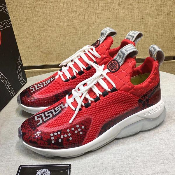 

breathable mens shoes luxury cross chainer sneakers 2019 fashion italy vers @c scarpe da uomo sports shoes for men with original box on sale
