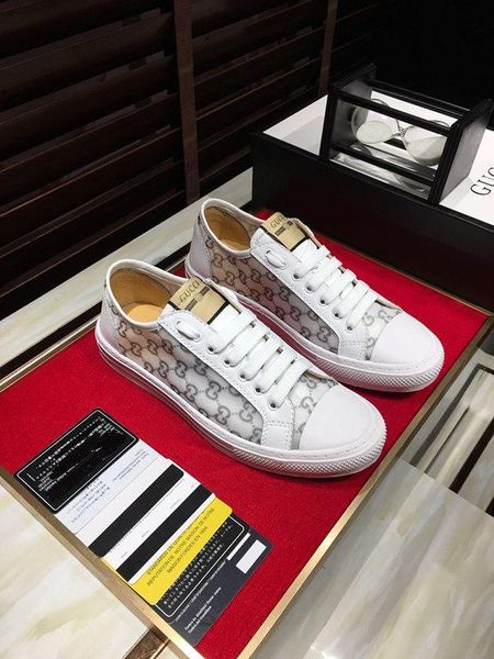 

2020z customized fashion men's casual shoes luxury lace up outdoor shoes coach sneakers leather low-men's tennis sneakers1, Black