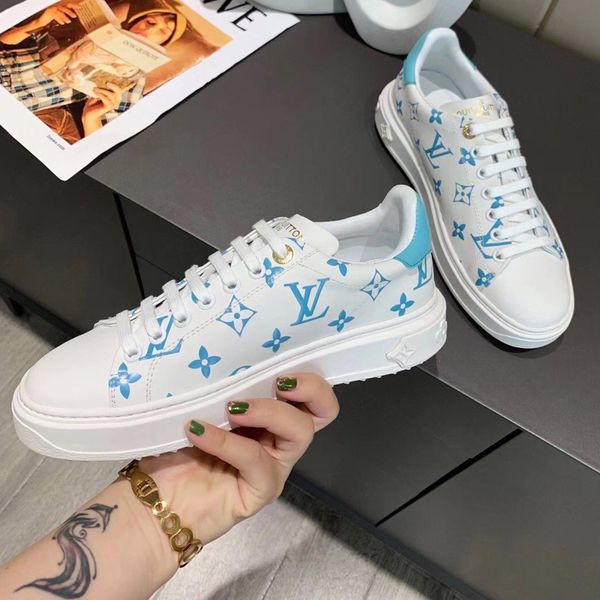

time out sneaker famous brand shoes luxury womens casual shoes new arrival high-quality fashion women sneakers breathable shoes big size b03, Black
