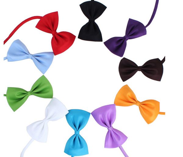 

dog neck tie pet bowties genteel bowknot handsome cat ties collars pet grooming supplies dog clothing apparel pet accessories