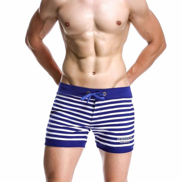 

sell seobean brand men fitness shorts jogging surfing boxers shorts home pants cotton beach, White;black