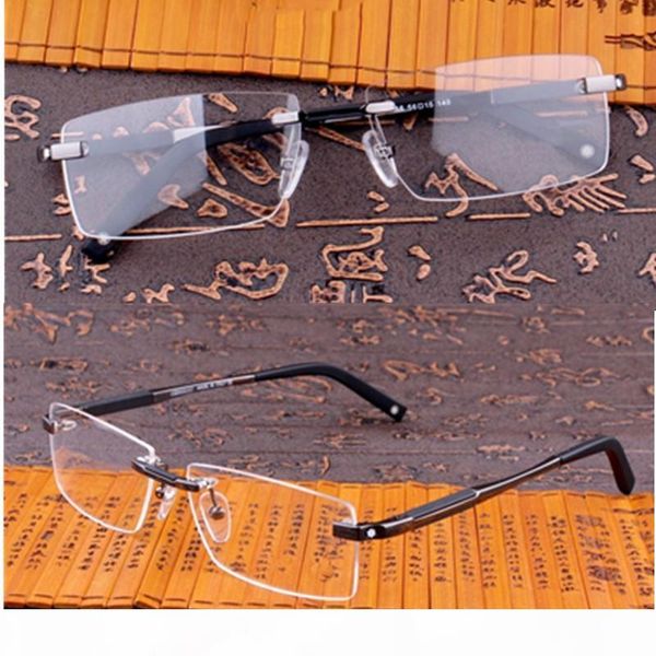 

men spectacle frames brand designer square eyeglasses frame with clear lens optical glasses frames mb0349 myopia eyeglasses oculos de grau, Silver