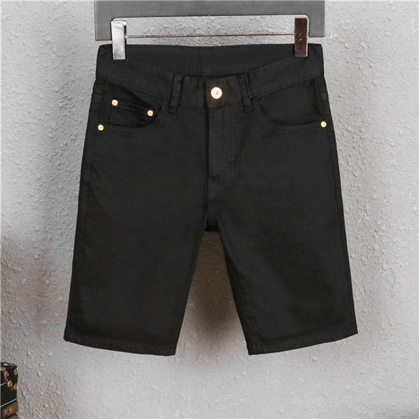 

2020 italy fashion style designer jeans summer mens casual denim shorts jeans brand hip pop rock pants holes jean men trousers, Blue
