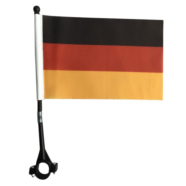 

durable bicycle flag cycling handlebar usa flag banner safety sign for child scooter motorcycle tricycles decoration
