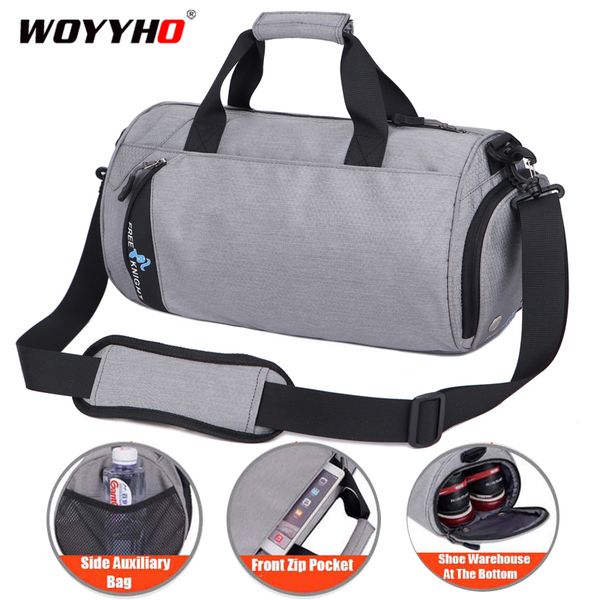 

waterproof sports gym bags, men outdoor travel sport bag for fitness trainin, fitness training yoga shoulder bag with shoes bags