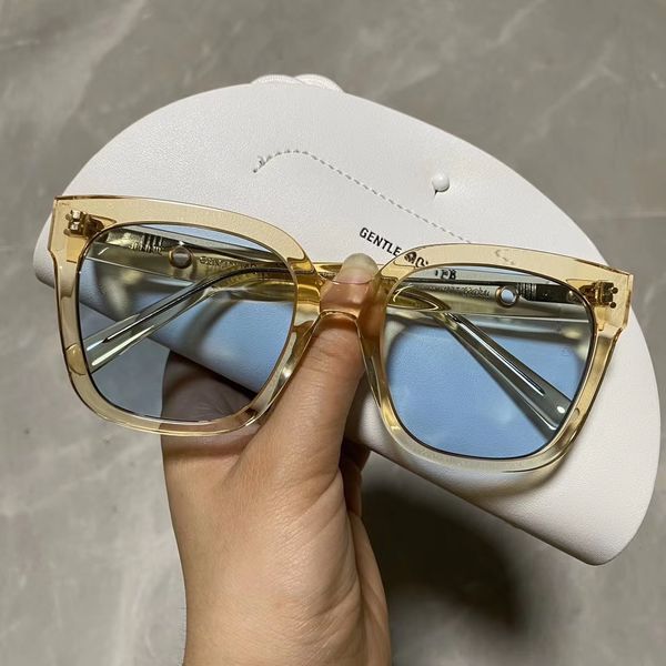 

gm jennie sun tablet sun glasses kuku 2020 new plate men's and women's uv-proof sun glasses, White;black