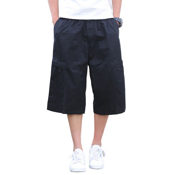 

xl-6xl plus size summer men short new fashion men shorts trousers cotton sweatpants short jogger casual shorts, White;black