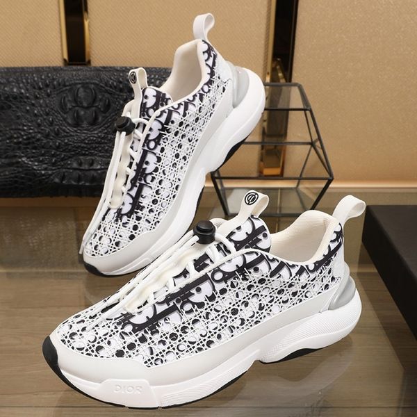 

2020 f10 fashion trend mens designer shoes leather mesh breathable comfortable outdoor shoes lace-up casual hiker shoes mens sneakers, Black