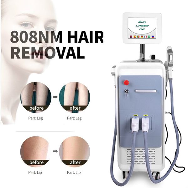 

professional diode laser machine 808nm body hair removal machine pain permanently facial hair removal laser treatment, Black