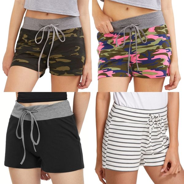 

women's clothing summer neon green high waisted women stretch elastic red white black biker shorts red biker shorts ladies short muj#57