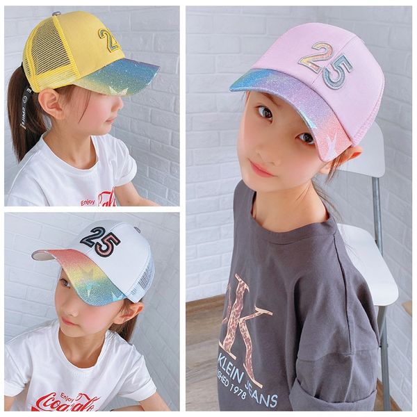 

children's baby baseball baby net breathable boy's baseball cap baby's cap girl's sun hat thin mesh sun hat, Blue;gray