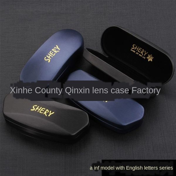 

case case iron iron optical glasses box new type glasses box, Blue