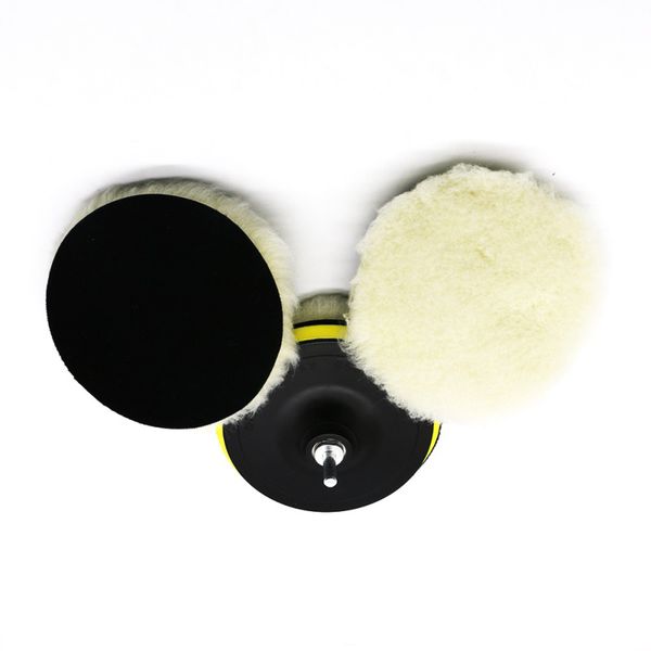 

polishing buffer pad set 25mm car polisher buffing wheels woolen polishing brush waxing pads accessories