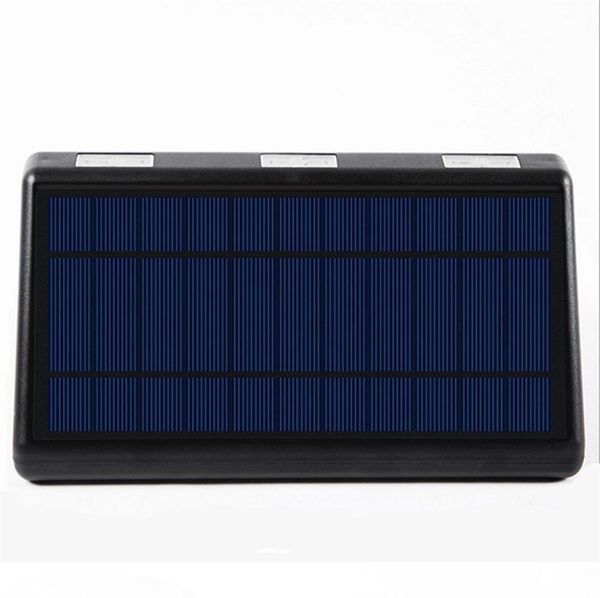 

10pcs 60 led cold white warm white motion sensor security solar light wall lamp built in 9600mah battery