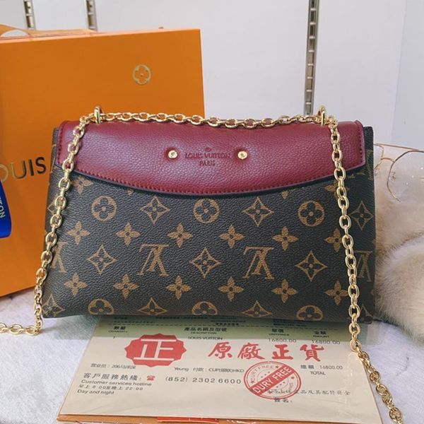 

fast delivery women bag with origin box luxury designer type leather lady shoulder bags small flap womens crossbody bag messenger bags