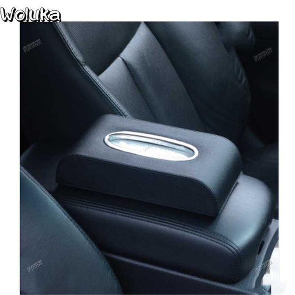

automotive tissue box seat - simple fashion car napkin box leather automotive interior accessories cd50 q06