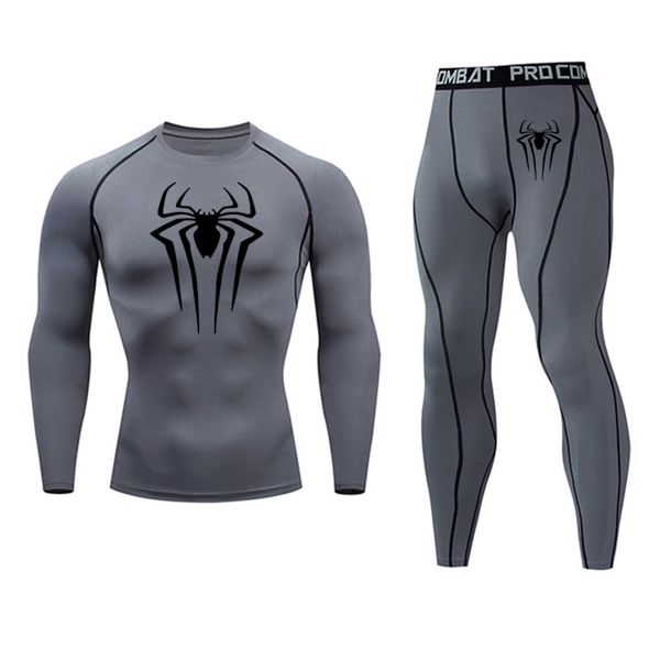 

запуск sport compression наборы мужские gym фитнес футболки беговая training tight tee tops мужской быстрый сухой спортивной костюм, Black;blue