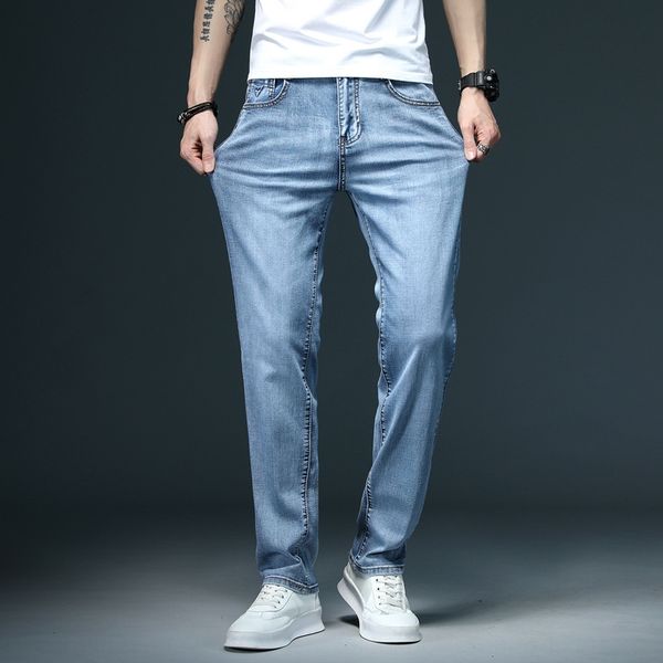 

hpsdo 2020 new men's loose trendy br ankle-tied harem pants and jeans trousers and jeans korean style trendy sports casual long pants f, Blue