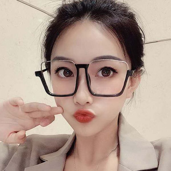 

sunglasses 2021 square metal frame ladies designer mirror sun glasses retro women, White;black