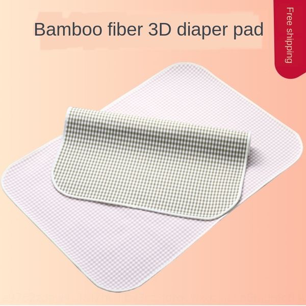 

2020 new bamboo fiber super mattress cushion large 3d diaper pad diaper mattress women's physiological cushion