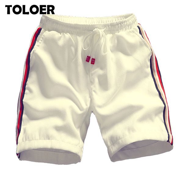 

fashion striped shorts men 2020 summer new trend white black bermuda beach shorts male casual cotton board short pants 4xl 5xl