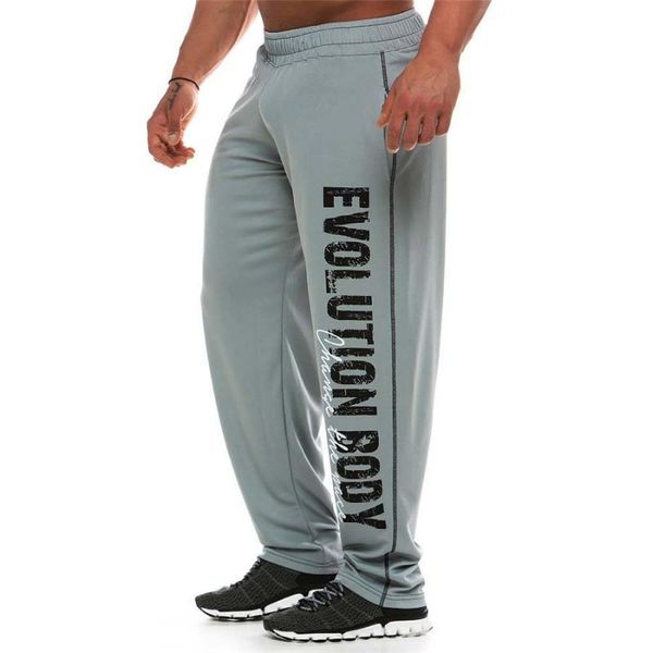 

running pants mesh breathable jogging men sports basketball fitness sweatpants gym training exercise long trousers, Black;blue