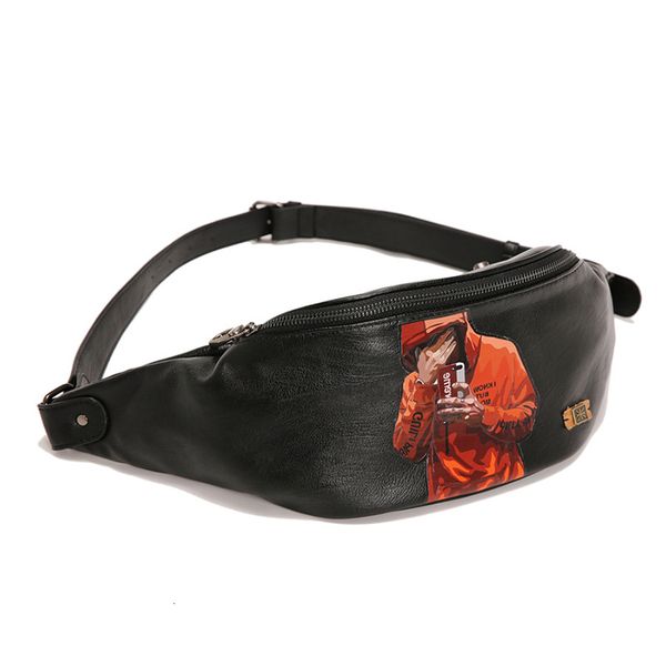 

2019 new arrival fashion men waist bags casual travel crossbody chest bags male hip-hop trend shoulder bag business leisure bag