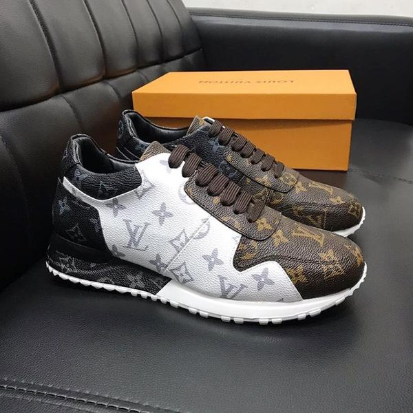 

luxury sports shoes for men sneakers lace -up mens shoes fashion sneakers footwears run away sneaker vintage style mens shoes luxury des, Black