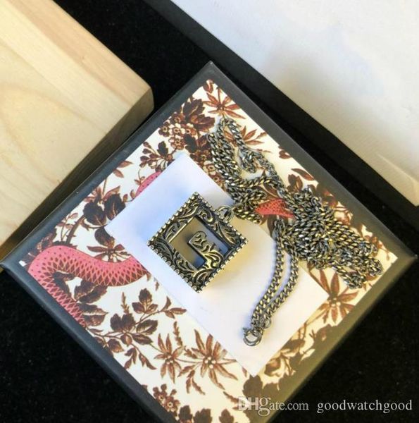 

r cc jewelry necklace 925 sterling silver designer g pendant necklace luxury jewelry gift for men and women