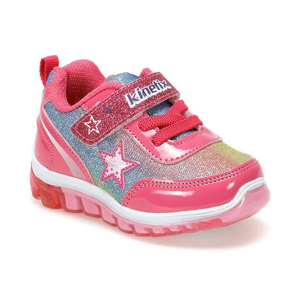 

flo sima 9pr fuchsia female child sneaker shoes kinetix, Black