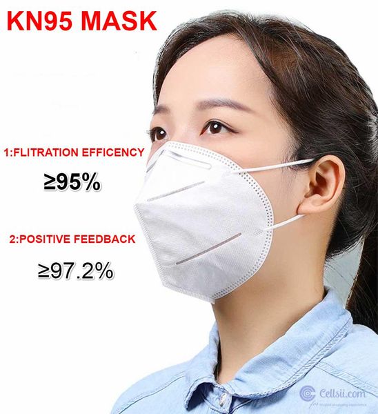 

single pack Individual package! KN95 Mask Adult Anti-Fog Haze and Influenza KN95 Face Mask Anti Dust Protective Dustproof PM2.5 face mask